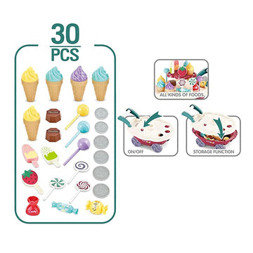 Kids Ice Cream Candy Cart