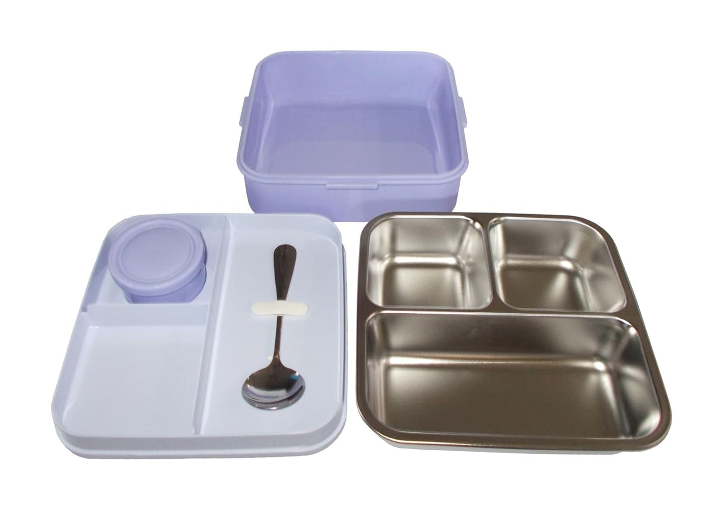 Lunch Box 2 Layer Stainless Steel Lunch Box
