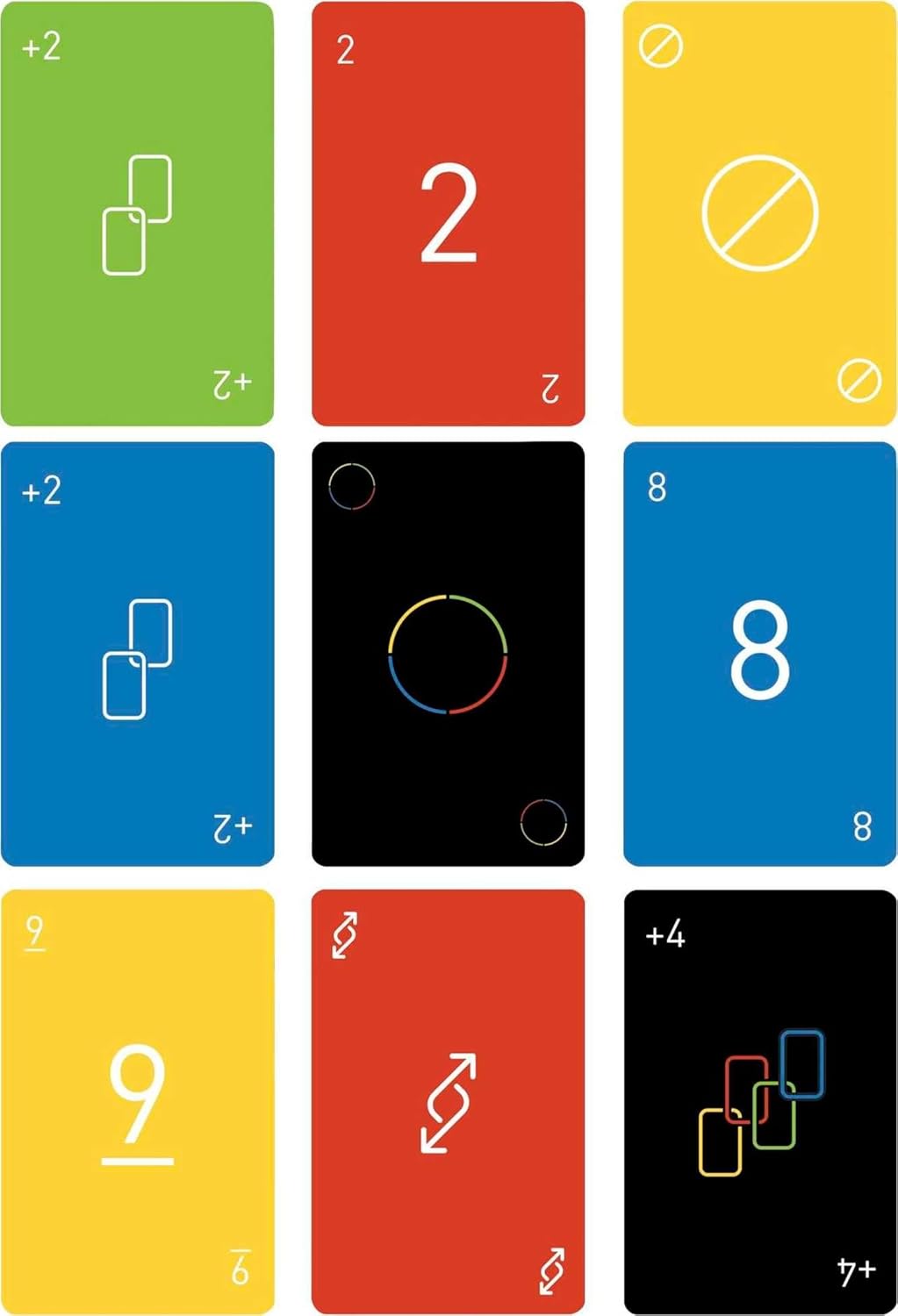 Mattel Games UNO Minimalista