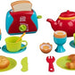 PlayGo 27-Piece Breakfast Set with Kitchen Utensils, Tableware and Accessories