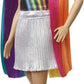 Barbie Rainbow Sparkle Hair Doll (FXN96)