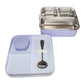 Lunch Box 2 Layer Stainless Steel Lunch Box