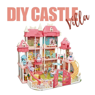 DIY Castle Villa Dream Dollhouse