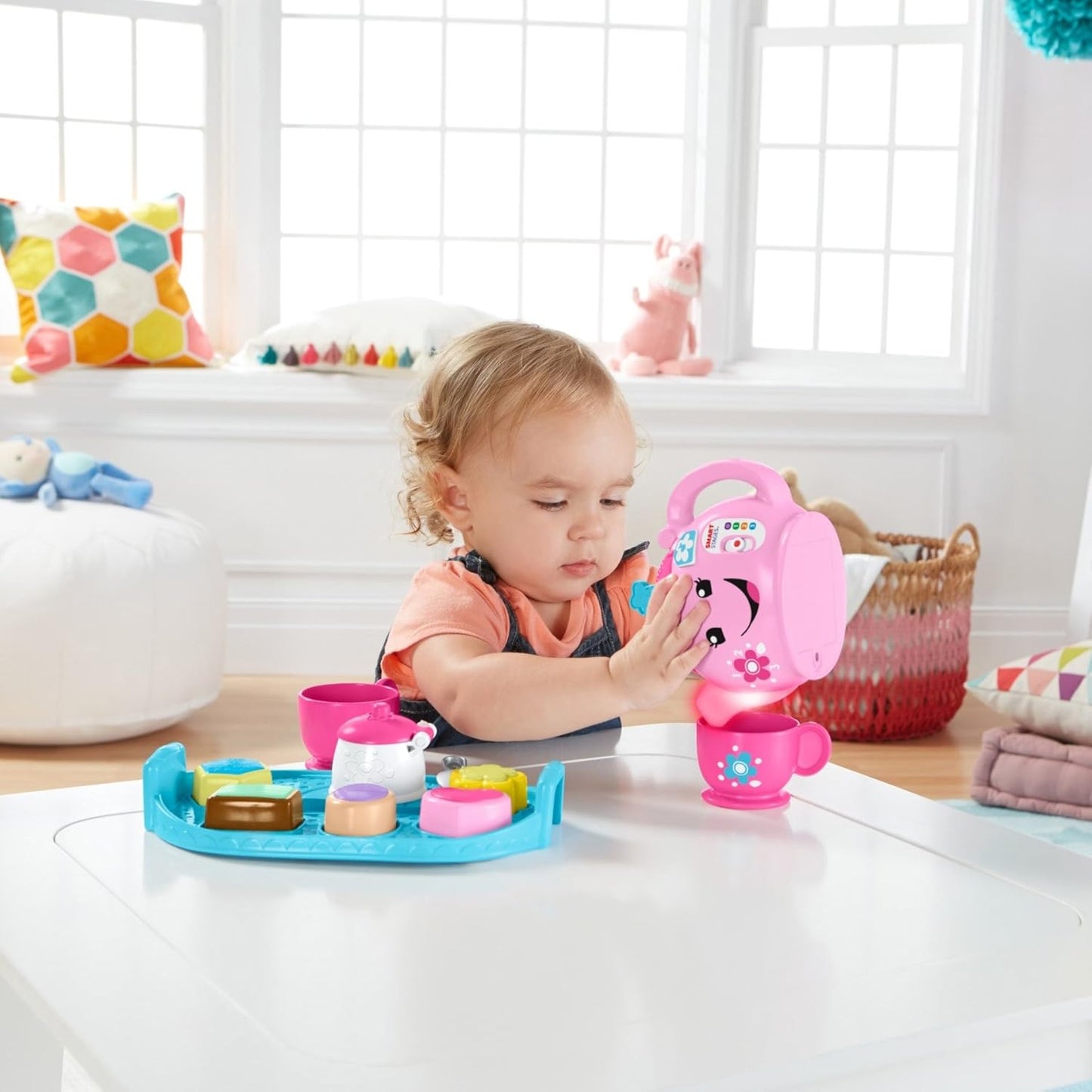 Fisher-Price  Tea Set with Smart Stages Learning Songs