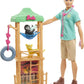 Barbie Ken Careers Playset -Wildlife Vet Doll