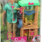 Barbie Ken Careers Playset -Wildlife Vet Doll