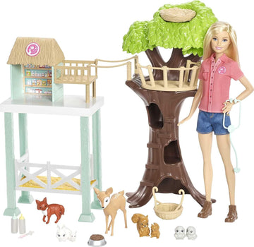 Barbie Veterinarian Doll & Animal Rescue Playset