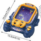 Kids Handheld Game Machine, Grip Steering Wheel Console
