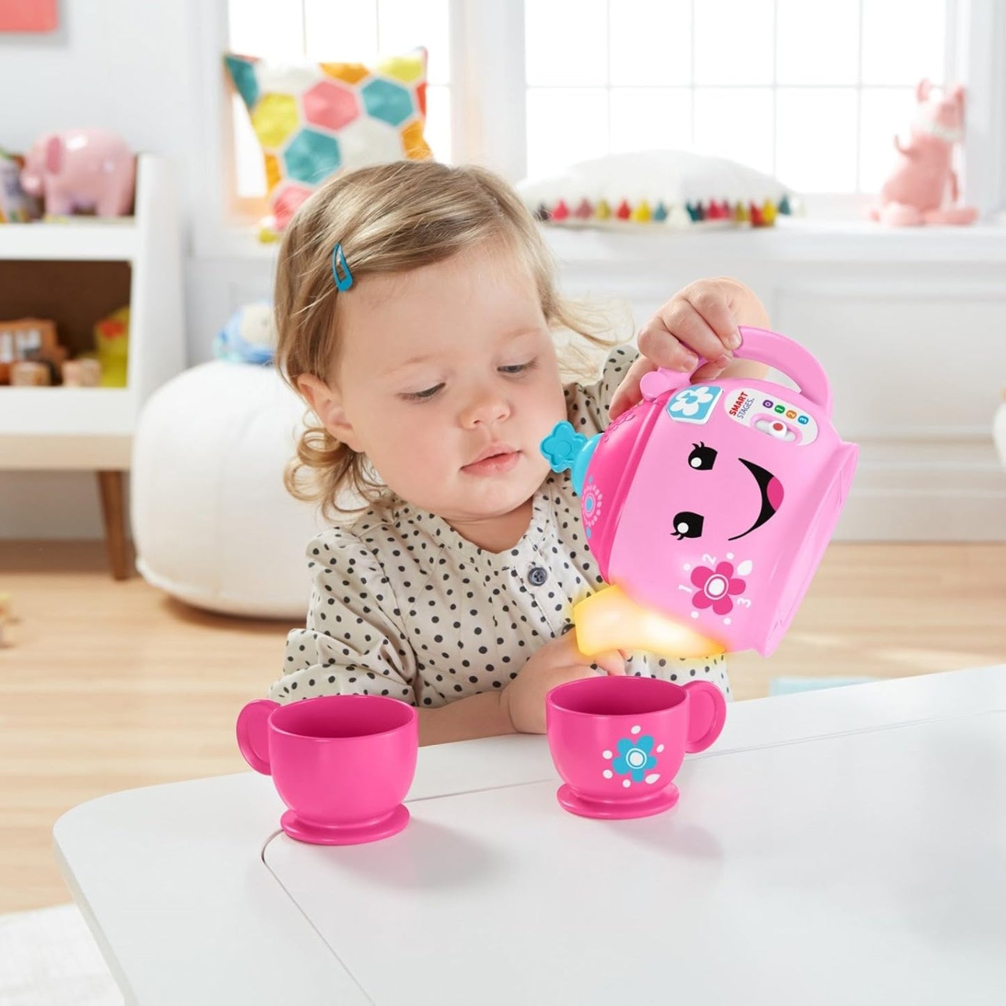 Fisher-Price  Tea Set with Smart Stages Learning Songs