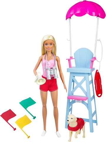 Gtx69 Barbie Lifeguard Doll Set