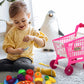 Kitchen Play Food Set with Shopping Cart