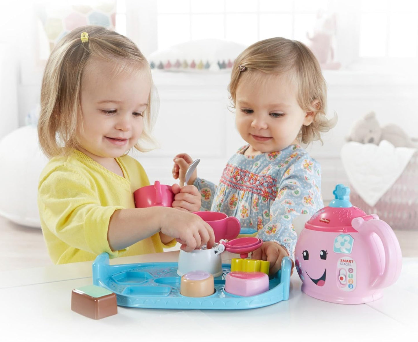 Fisher-Price  Tea Set with Smart Stages Learning Songs