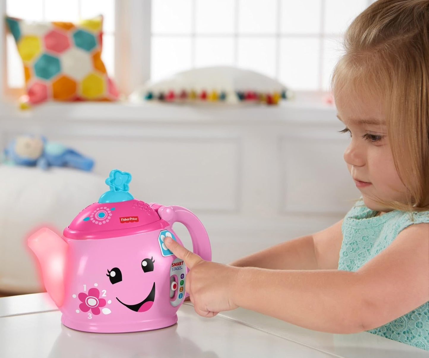 Fisher-Price  Tea Set with Smart Stages Learning Songs