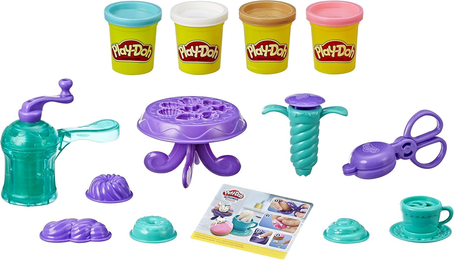 Play-Doh Kitchen Creations Delightful Donuts Set with 4 Colours