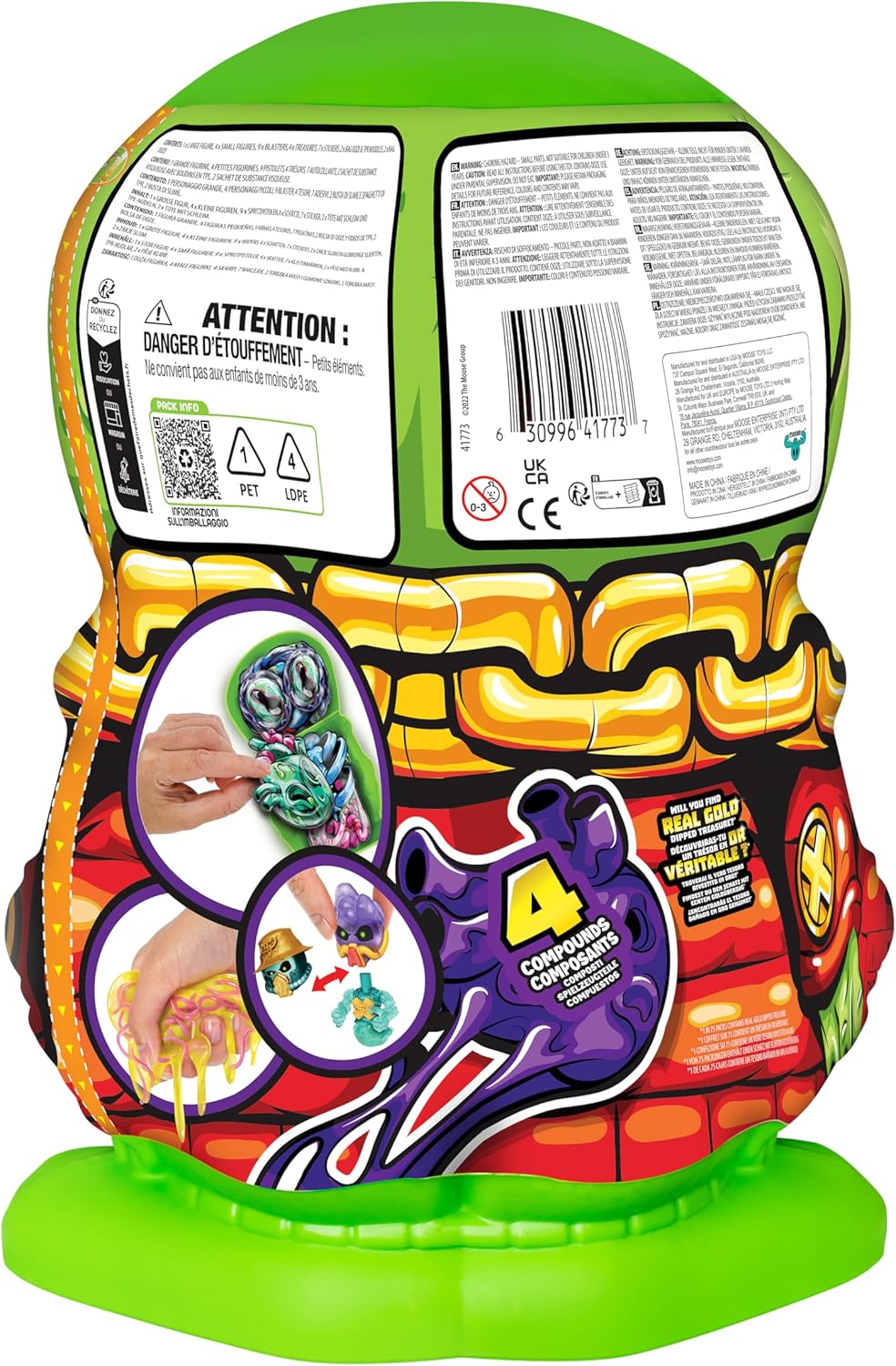 Treasure X Mega Alien Dissection Playset includes 35+ Surprises