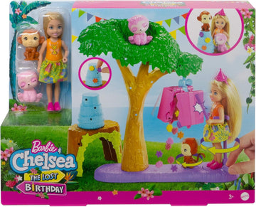 Mattel - Barbie Chelsea The Lost Birthday Pinata Party Fun Surprise Playset