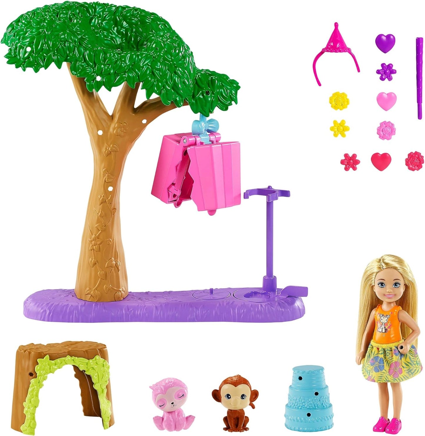 Mattel - Barbie Chelsea The Lost Birthday Pinata Party Fun Surprise Playset