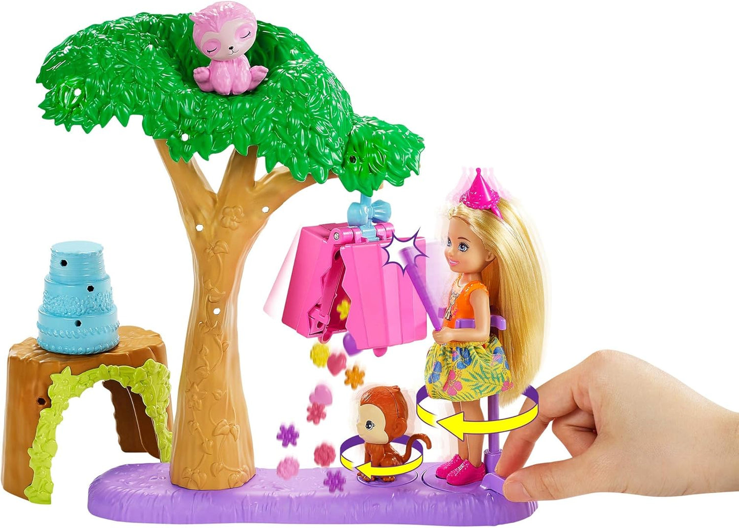Mattel - Barbie Chelsea The Lost Birthday Pinata Party Fun Surprise Playset