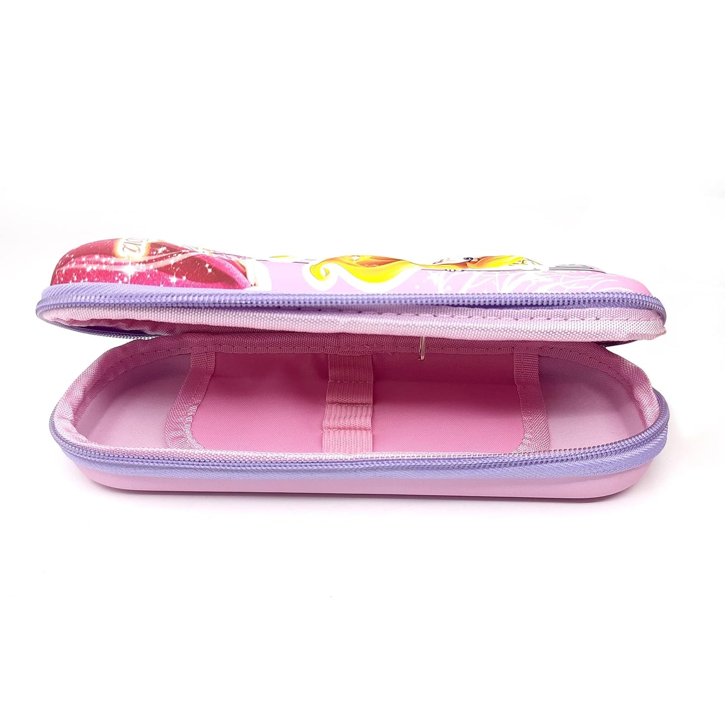 Pencil Case with Pencil and Compass Compartments