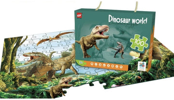 Classic Dinosaur Jigsaw Puzzle – 100 pcs
