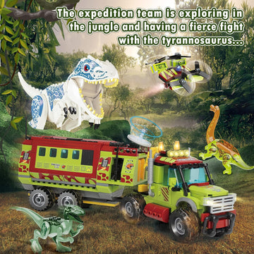 Dinosaur Building Toys for Kids | 523 pcs