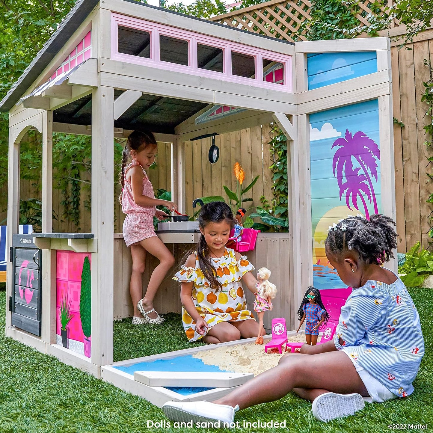 Barbie Seaside Wooden Outdoor House