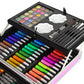 145Pcs Premium Unicorn Themed Kids Painting Kit Briefcase