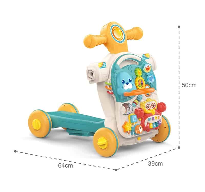 4 In 1 Multi-Function Baby Walker/Play Set/Baby Scooter