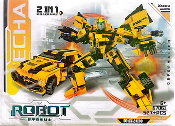 Mecha Warrior Robot Building Block Set 67061