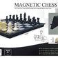 Magnetic Chess Set - 12.5 inch Foldable Board for Ages 6+