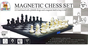 Magnetic Chess Set - 12.5 inch Foldable Board for Ages 6+