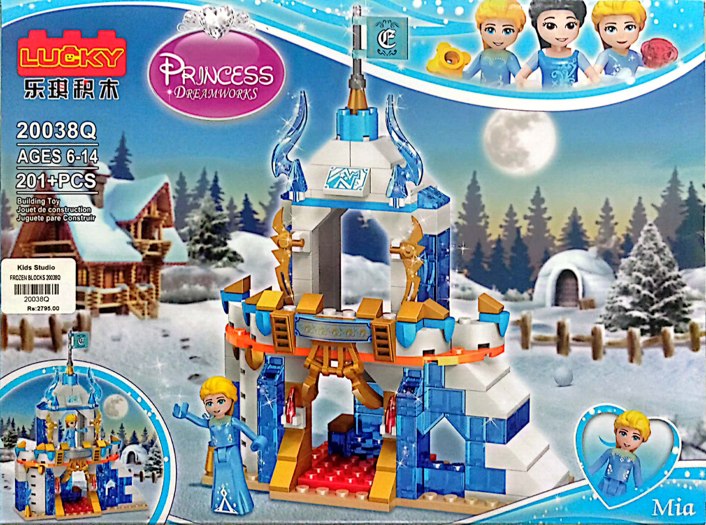 Frozen Building Blocks 201 PCS