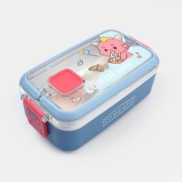 Plastic Lunch Box With Cutlery