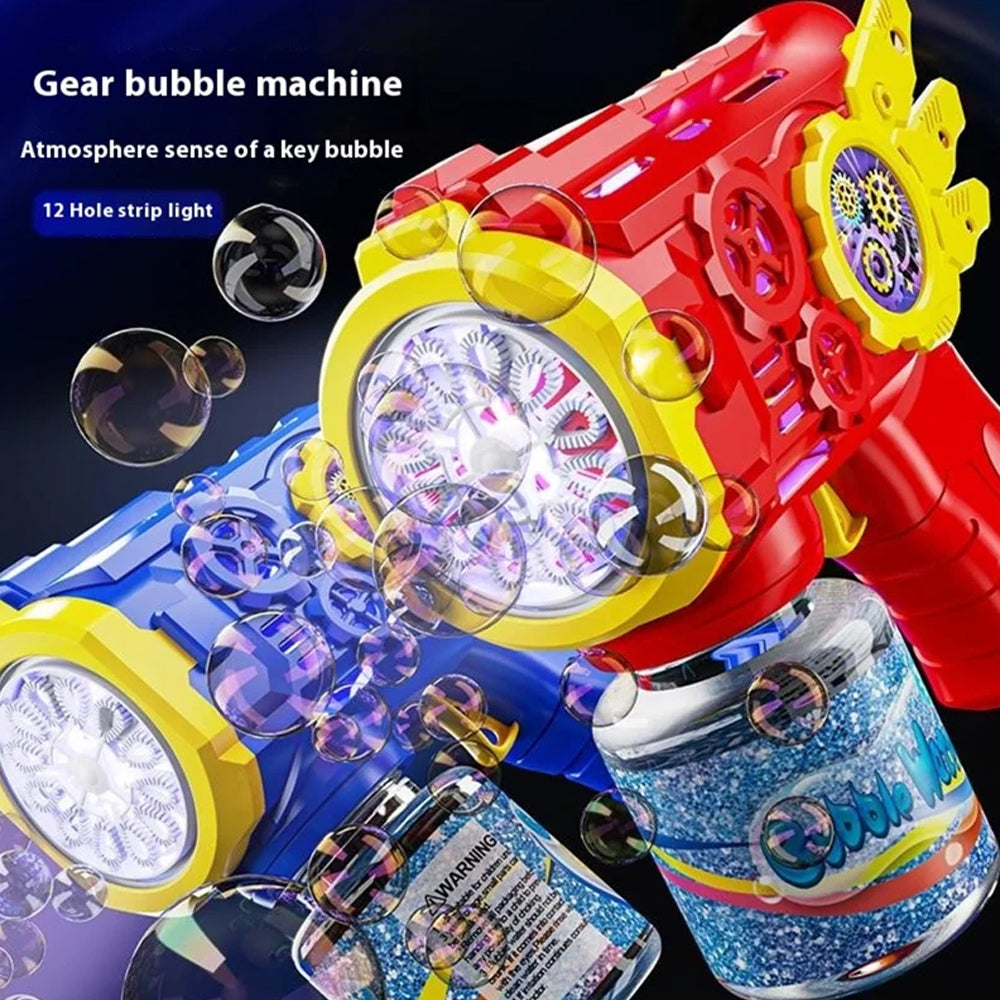 Flying Armor Bubble Gun