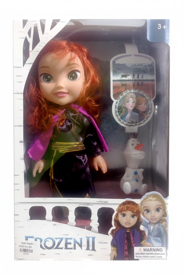 Anna Doll with White Dog