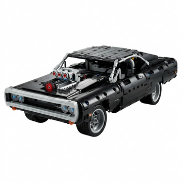 LEGO Technic Fast & Furious Doms Dodge Charger 42111 Race Car Building Set, New 2020 (1,077 Pieces)
