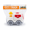 City Ambulance Truck Toy | Friction Powered Emergency Rescue Vehicle for Kids