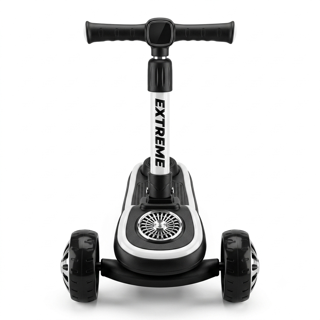 Extreme Performance Kids Scooter with Music & Colorful LED Lights
