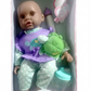 My Sweet Love Baby Doll 4pc Toy Set with Turtle & Bottle