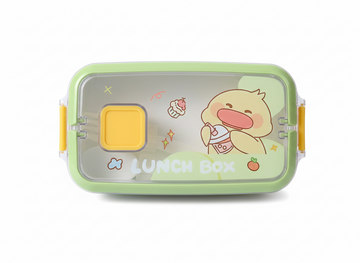 Plastic Lunch Box With Cutlery