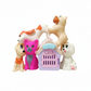 Animal Toy Set with Pet House