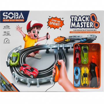 1/64 Scale Slot Car Track Toys 7M Length Long Track Set of Slot Car Set