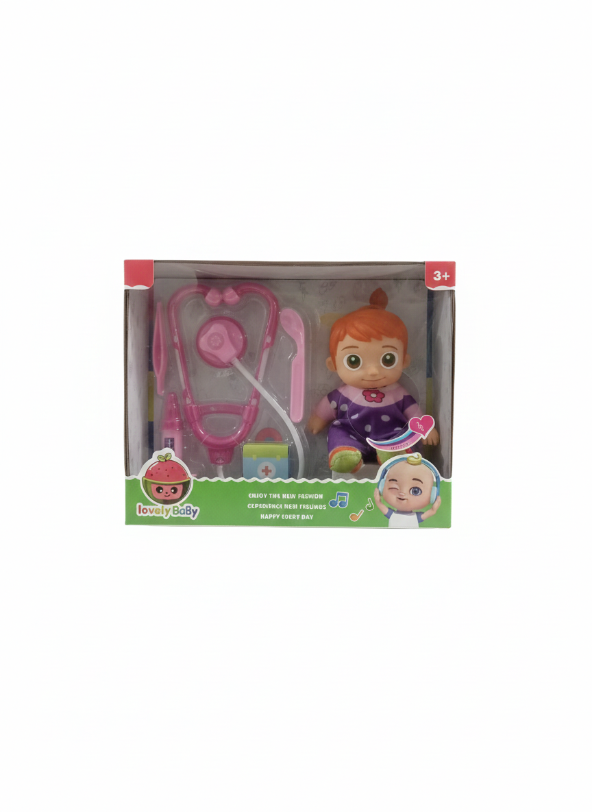Cocomelon Baby Doll with Doctor Set