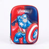 Captain America Pencil Case for Boys - Avengers Hard Shell Box