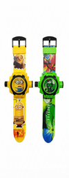 Cartoon-Themed Digital Projector Watches for Kids
