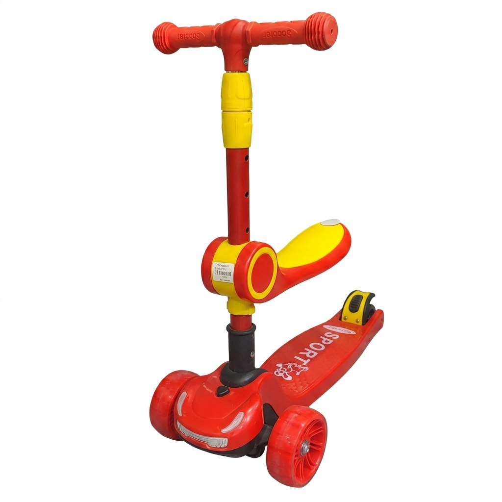 3 Wheels Scooty with Seat