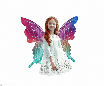 Electrical Butterfly Wings With Music Lights