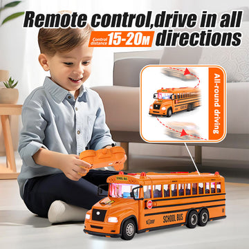 1/15 Simulation RC School Bus Model
