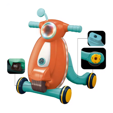 2-in-1 Sit-to-Stand Learning Walker for Infants