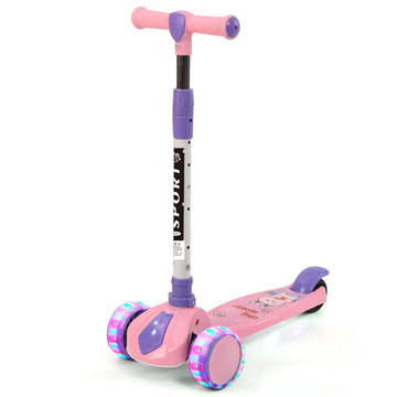 Scooter for Kids with  Luminous LED 3 Wheels